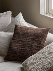 Gallery Home Brown Chenille Cushion - Image 2 of 4