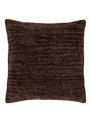 Gallery Home Brown Chenille Cushion - Image 4 of 4