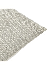 Gallery Home Neutral Chenille Cushion - Image 2 of 3