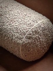 Gallery Home Grey Boucle Bolster Cushion - Image 2 of 4