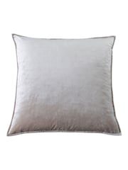 Gallery Home Beige Soft Velvet Oxford Cushion - Image 1 of 2