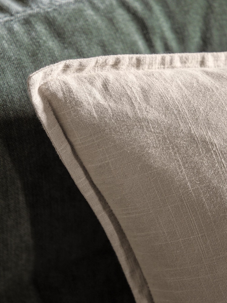 Gallery Home Natural Flat Edge Cushion - Image 2 of 3