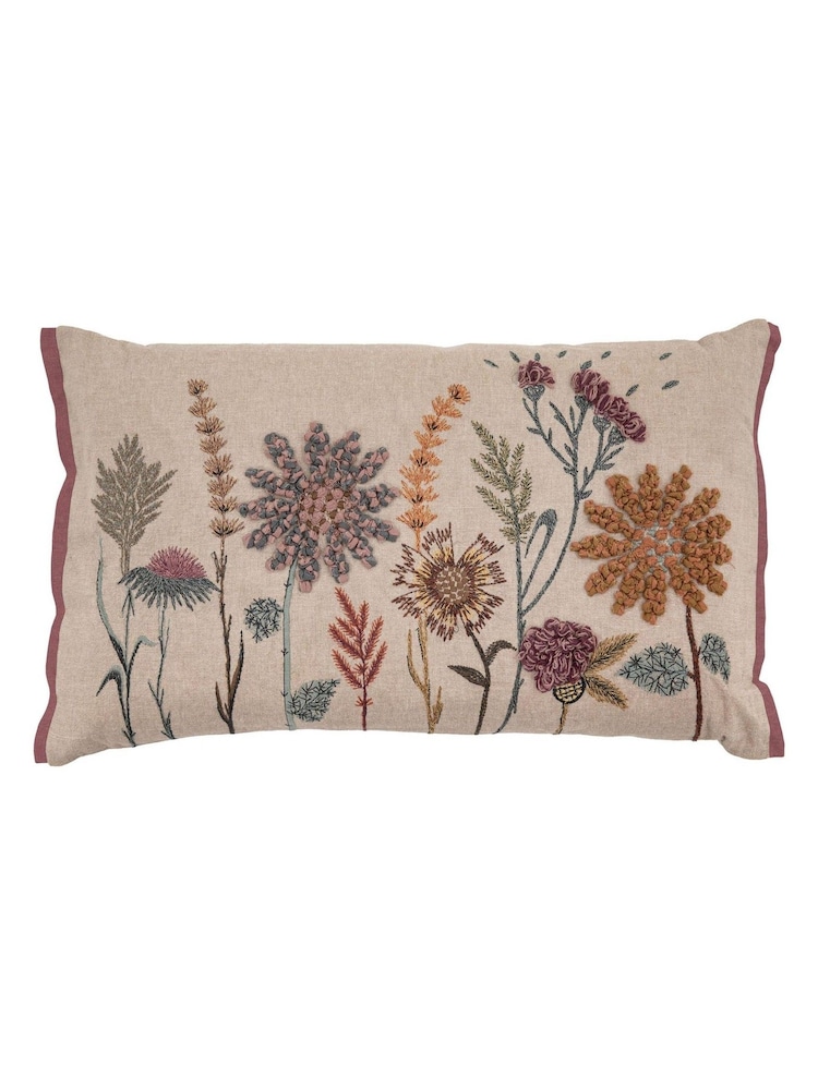 Gallery Home Multicolour Floral Print Cushion - Image 1 of 1