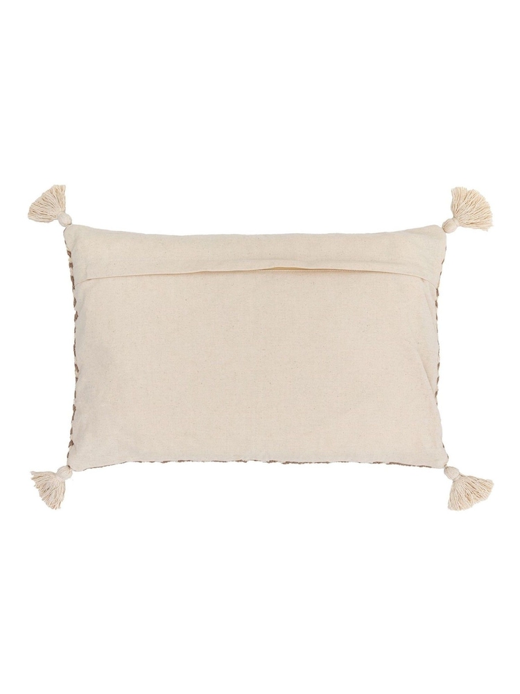 Gallery Home Cream Print Woven Cushion - Image 4 of 4 Gallery Home Cream Print Woven Cushion - Image 4 of 4