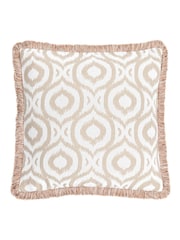 Gallery Home Multicoloure Abstract Fringe Cushion - Image 1 of 4