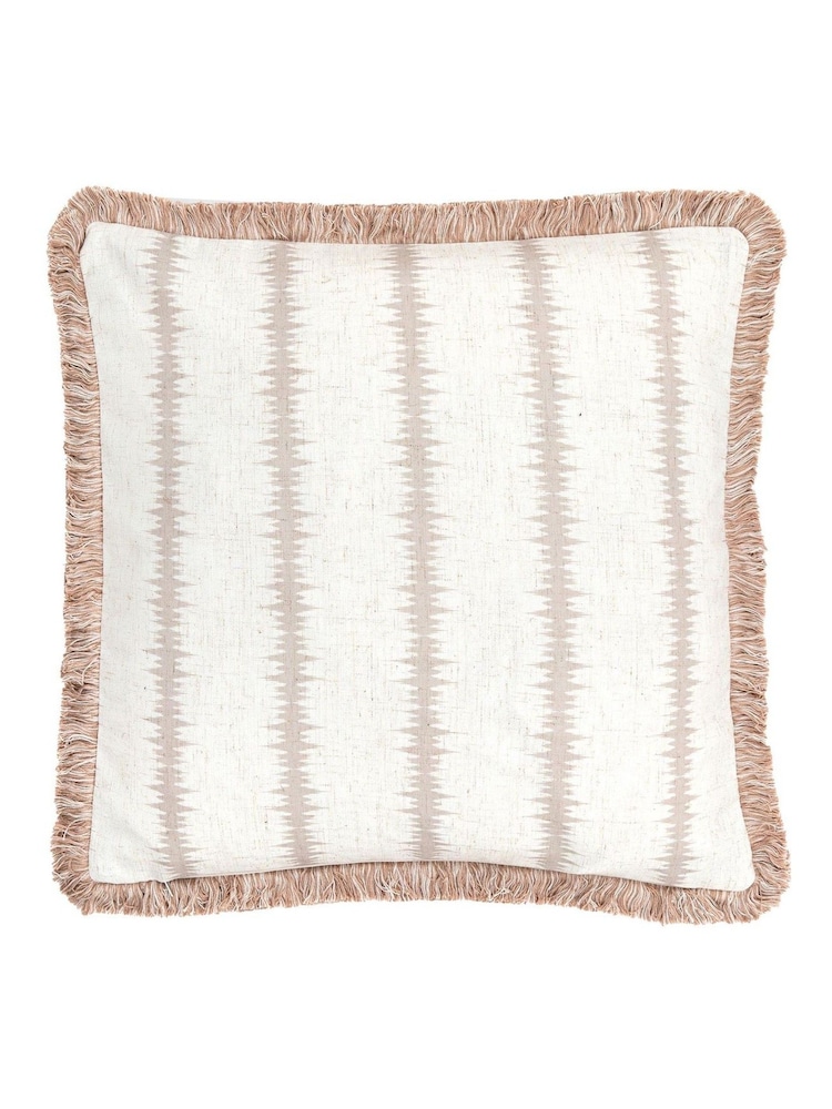 Gallery Home Multicoloure Abstract Fringe Cushion - Image 2 of 4