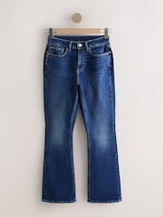 Dark Blue Hourglass Stretch Bootcut Denim Jeans - Image 7 of 9