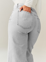 Grey Hourglass Wide Leg Jeans - Image 5 of 8