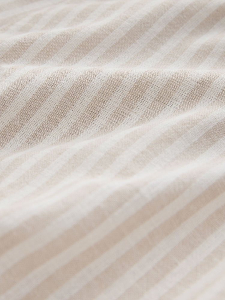 Dungi neutre - Strappy Cami Midi Dress with Linen - Imaginea 8 din 8