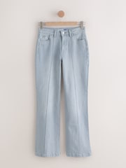 Grey Seam Front Wide Leg Jeans - Image 1 of 3