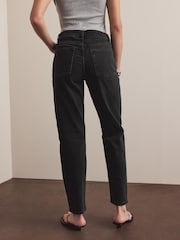 Washed Black Mom Comfort Stretch Column Jeans - Image 3 of 8