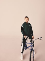 Green/Black Panelled Sports Zip Through Jacket (3-16yrs) - Image 9 of 11