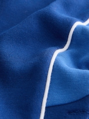 Cobalt Blue/Black Panelled Sports Zip Through Jacket (3-16yrs) - Image 4 of 4