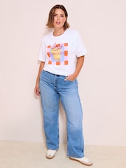 Friends Like These Spicy Margarita Curve Graphic Print T-Shirt - Image 2 of 4