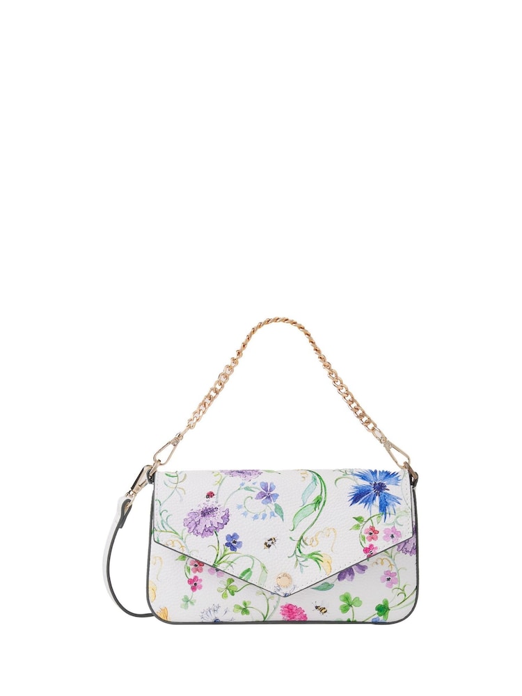 Fiorelli Lacey Chain Cross-Body White Bag - Image 1 of 6