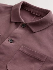 Mauve Pink Garment Dyed Chore Jacket - Image 3 of 5