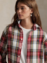 Polo Ralph Lauren Red Woven-Sport Shirt - Image 3 of 3