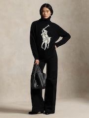 Polo Ralph Lauren Black Sweater Pullover Jumper - Image 3 of 7