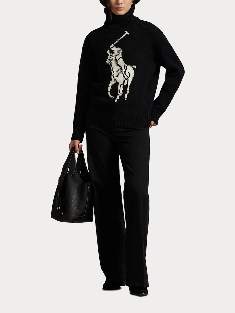 Polo Ralph Lauren Black Sweater Pullover Jumper - Image 7 of 7