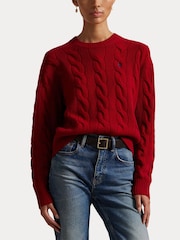 Polo Ralph Lauren Red Pullover Jumper - Image 2 of 6