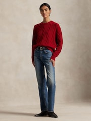 Polo Ralph Lauren Red Pullover Jumper - Image 3 of 6