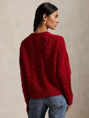 Polo Ralph Lauren Red Pullover Jumper - Image 4 of 6