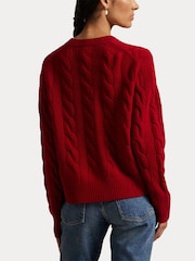 Polo Ralph Lauren Red Pullover Jumper - Image 6 of 6