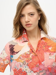 Superdry Pink Beach Resort Shirt - Image 4 of 5