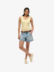 Superdry Yellow Studios Lightweight Racer Vest Top - Image 1 of 6