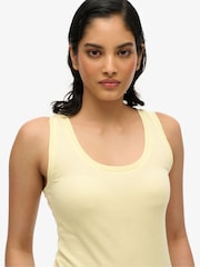 Superdry Yellow Studios Lightweight Racer Vest Top - Image 4 of 6