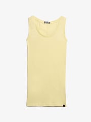 Superdry Yellow Studios Lightweight Racer Vest Top - Image 5 of 6