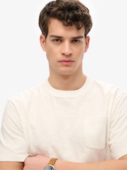 Superdry White The Merchant Store Pocket 100% Cotton T-Shirt - Image 4 of 6