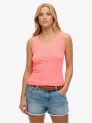 Superdry Pink Studios Lightweight Racer Vest Top - Image 2 of 6