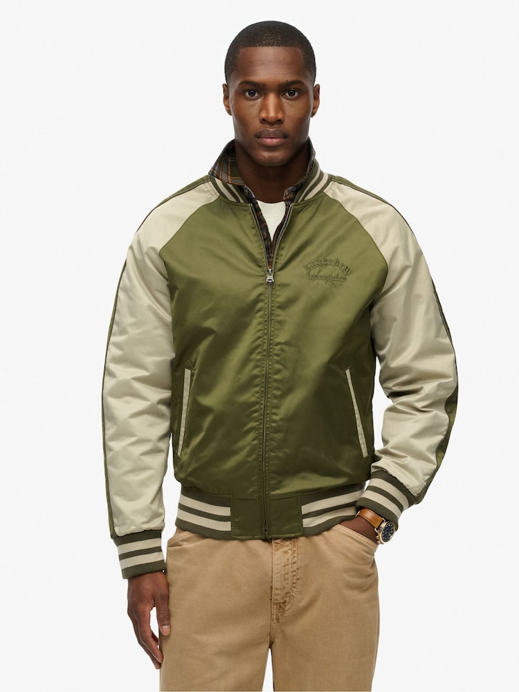 Superdry Souvenir Bomber Jacket - Imagen 1 de 5