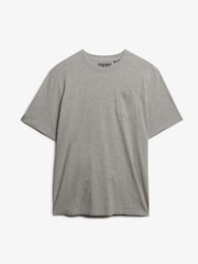 Superdry Grey The Merchant Store Pocket T-Shirt - Image 5 of 7