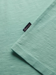 Superdry Green Essential Logo Garment Dye Vest Top - Image 6 of 6