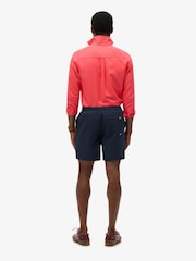 Superdry Blue Sport Graphic 17-inch Swim Shorts - Image 4 of 7