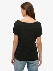 Superdry Black Studios Scoop Neck T-Shirt - Image 2 of 6