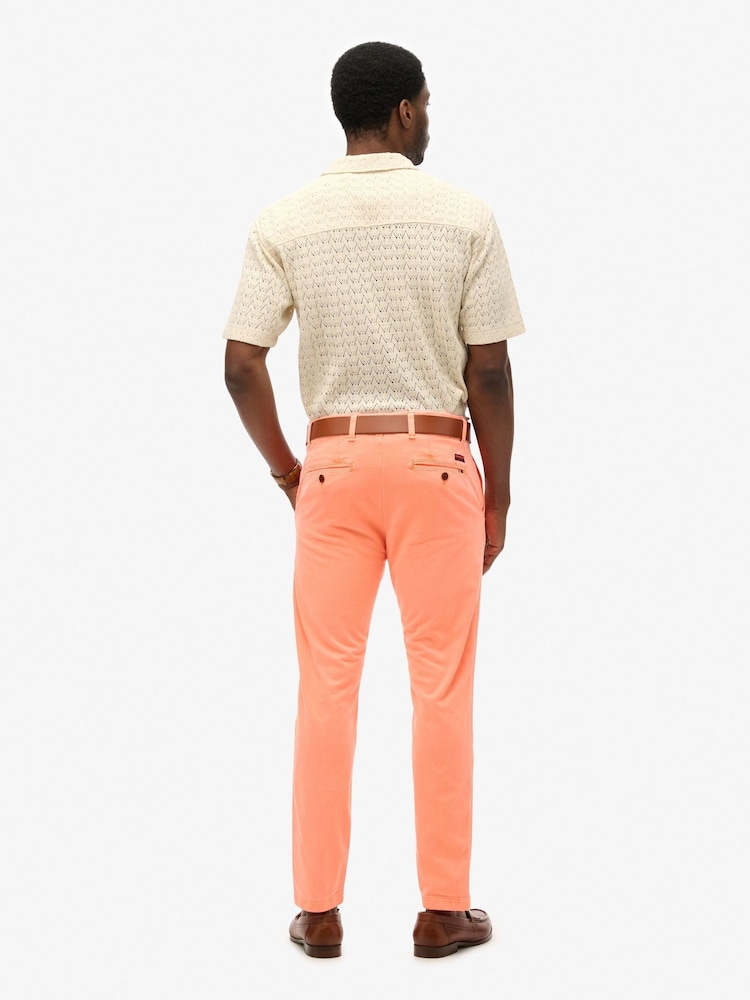 Superdry Pink International Chino Pants - Image 2 of 6