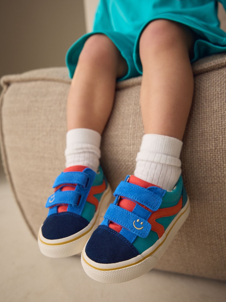 Multi Bright Standard Fit (F) Trainers - Image 2 of 3