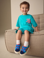 Multi Bright Standard Fit (F) Trainers - Image 3 of 3