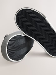 Grey Mickey Mouse Touch Fastening and Elastic Lace Trainers - Image 5 of 5