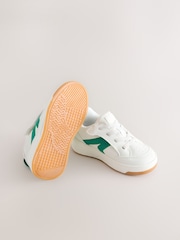 أبيض/أخضر - حذاء رياضي مرن برباط - صورة 5 من 7