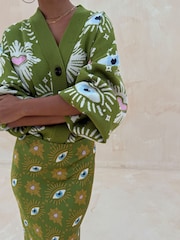 Never Fully Dressed Green Eye Cardigan - Image 2 of 6