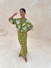 Never Fully Dressed Green Eye Cardigan - Image 5 of 6