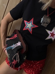 Never Fully Dressed Black Baby Star T-Shirt - Image 4 of 6