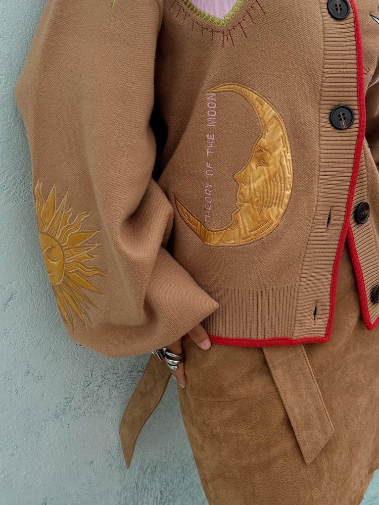 Never Fully Dressed Brown Mystical Cardigan - Image 6 of 6