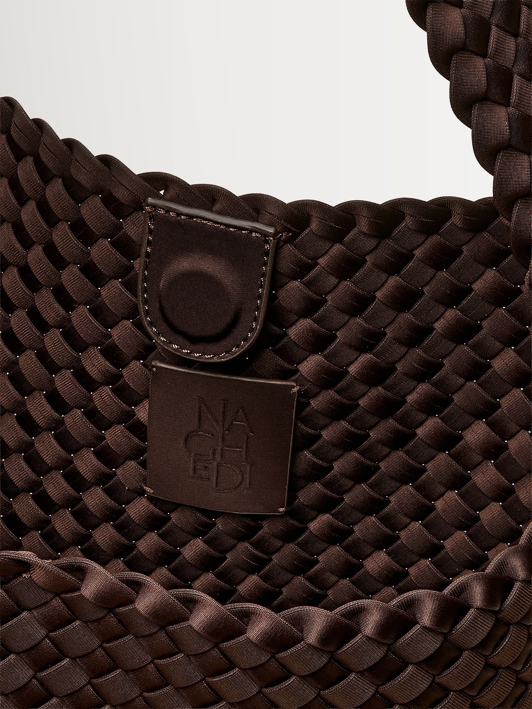 Buy NAGHEDI Chocolate Brown Medium ST Barths Tote Bag from Next USA