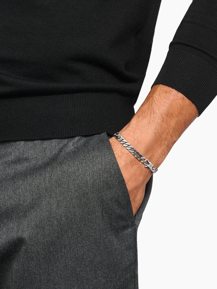 Thomas Sabo Silver Tone Box Chain Bracelet - Image 2 of 3