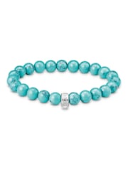 Thomas Sabo White Charm Club Bead Bracelet Imitating - Image 1 of 3